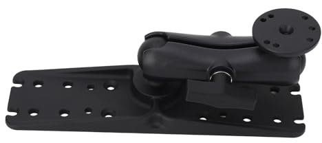 SUNGOOYUE 1,5 Zoll Kugelfisch Finder Halterung, Aluminium Legierung Schnell Verschluss Kugelkopf Fisch Finder Halterung für Boots Kajak