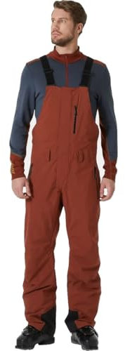 Helly-Hansen Legendäre isolierte Trägerhose für Herren – mit verstellbaren Hosenträgern für optimale Passform, 301 Eisenoxid – XXL