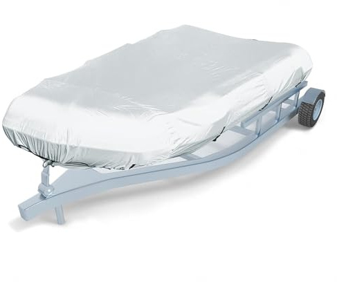 LFLIFENG Schlauchboot Abdeckung 7 Größen Bootsplane Wasserdicht UV-beständig Schlauchboot Abdeckung für Schlauchboote und Dingis,380 * 200 * 46cm