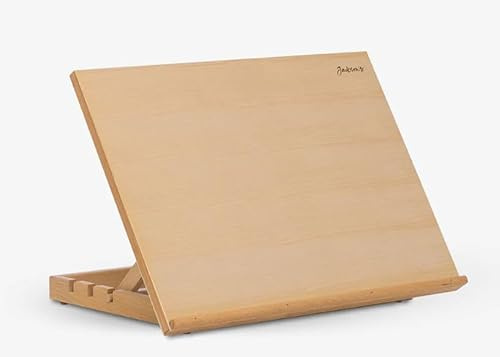 Jackson's : Adjustable Drawing Board (Easel) : A3 : Compact Beechwood Tabletop Board for Drawing & Painting