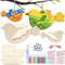 Moosono DIY Vögel Bastelset Kinder, 12 Stück Vögel Holzbastelsets in 2 Größen, 3D-Vogel-Deko für Garten, DIY Frühlings & Osterdeko, Kinderzimmer & Geschenke (3 4 5 6 7 8+ Jahre alt Jungen/Mädchen)