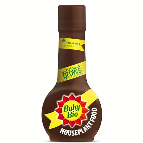 Baby Bio Original Houseplant Food - 175ml Concentrated Balanced Fertiliser Feed Plant Food for Growing Vibrant and Healthy Plants, Indoor Easy To Use House Plant Care - 1 Pack
