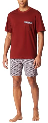 Schiesser Herren Schlafanzug kurz Rundhals - Nightwear Set