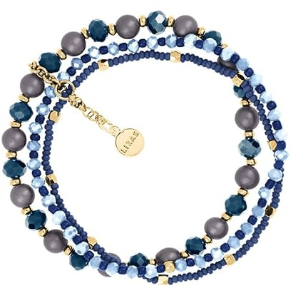 Lizas Armband Perlenarmband dreireihig in vielen Farben