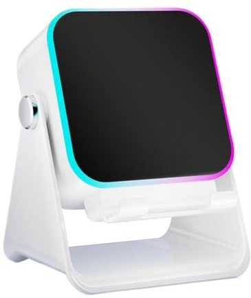 Induktionshögtalare För Mobiltelefoner Ljudstation med belysning | Mobilhögtalarställ med 10 Watts Effekt För födelsedag, kontor, resor, , män, kvinnor, pojkvän och flickvän