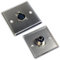 Loops XLR Female Socket Microphone/Mic - Wall Face Plate Outlet