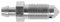 2 Stück Entlüfterschraube M10 x 1,0 Länge 36,0 mm Schlüsselweite 11 (Artikel Nr. 450019)