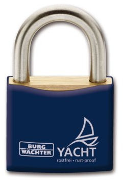 Burg Wächter Fahrradschloss 460 Yacht 8 x 28 x 29,5 mm Edelstahl