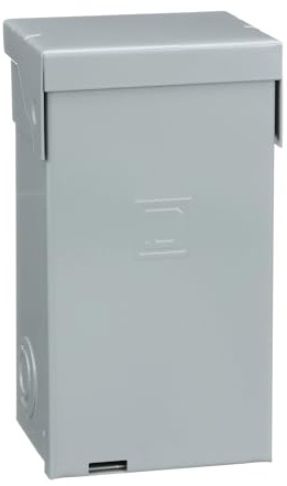 Square D - HOME250SPA Homeline Spa Panel, Load Center With 50-Amp Enclosed Main Breaker, 2-Pole, Ground Fault Interrupt