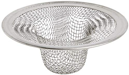 Danco 88820 2 in. Mesh Bathroom Lavatory Sink Strainer, Stainless Steel