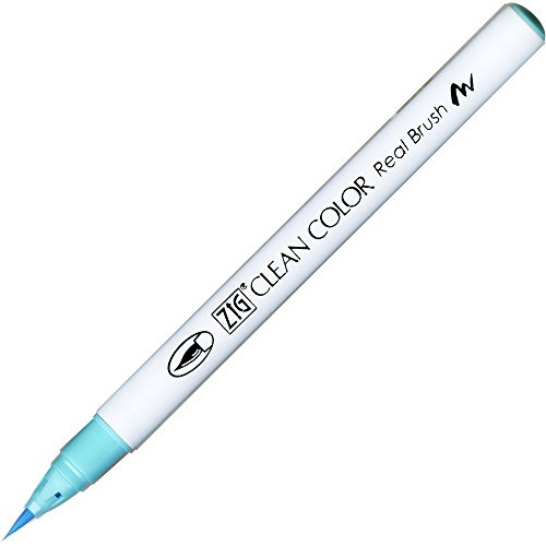 Zig Clean Color Real Brush Marker Pen 036 Light Blue