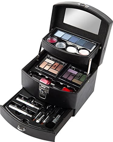 GLOSS!| Idee für eine Beauty-Box für Frauen | Geschenkbox für Damen |Weihnachtsgeschenke | Make-up-Palette für Frauen | Aufbewahrungskoffer und Organizer