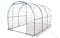 VERDELOOK Serra per orto a tunnel con telo trasparente in PVC, 200x300x180 cm