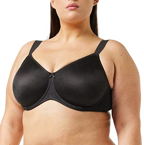 Triumph Essential Minimizer W X Minimizer bra Women's, Black, 42C