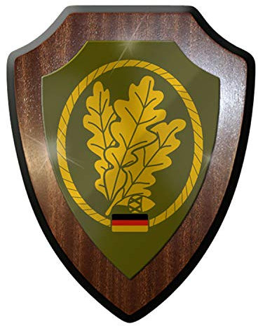 Wappenschild/Wandschild -Jägertruppe Barettabzeichen Jg Infanterie #9853
