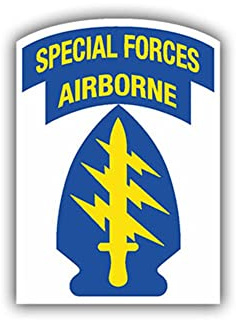 Aufkleber/Sticker Special Forces Fallschirmjäger Spezialeinheit 7x5cm A684
