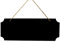 Frau WunderVoll® TAFEL AUS Holz RECHTECKIG, zum Aufhängen, 40 x 15 cm/zum Beschriften, Kreidetafeln, Tafeln klein, mini Tafeln, Wegweiser, Hochzeit, Tischkarten, Memo, Message, Tischdeko