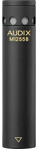 AUDIX M1255BO Miniature Omnidirectional High-Output Condenser Microphone - Black