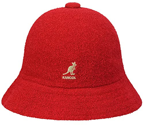 Kangol Herren Bermuda Casual Fischerhut, Scharlachrot, L