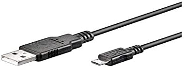 Goobay 93918 Câble Micro - USB 2.0 de recharge et de synchronisation; 1,0m, noir