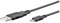 Goobay 93918 Câble Micro - USB 2.0 de recharge et de synchronisation; 1,0m, noir