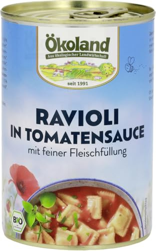 Ökoland Ravioli mit Fleischfüllung (400 g) - Bio