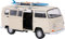small foot 9324 Modellauto VW Bus T2 + Surfbrett, mit Rückzugautomatik, Modell und Spielzeug, ab 6 Jahren