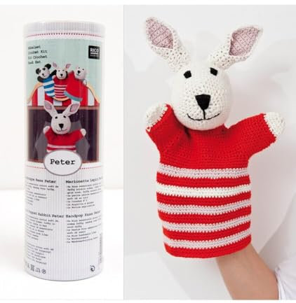 Häkel-Set Handpuppe Hase Peter