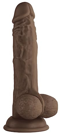 Femme Funn Turbo Baller Realistic Dildo with Balls, Brown