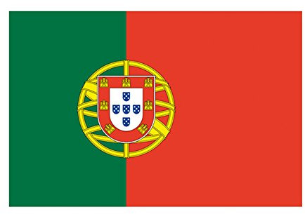 Taffstyle® Fanartikel Fussball Weltmeisterschaft WM & EM Europameisterschaft 2016 Länder Flagge Fahne 150cm x 90 cm mit Metallösen - Portugal