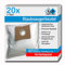 20 sacs d'aspirateur pour FAR A 2160, 2161, A 3100, 3101, Germatic PS 1600 WNE, Grundig VCC 5850, VCC 7650