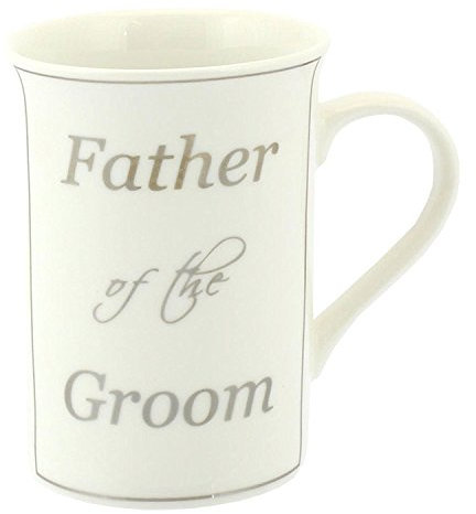 Father of the Groom, Tazza di porcellana con scritta per il padre dello sposo, idea regalo di ringraziamento per un matrimonio