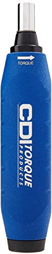 CDI Preset Torque Screwdriver, Unset, 1/4 Inch Hex Drive, Range 5-40 in Lbs / .45-4.5 Nm (401SP)