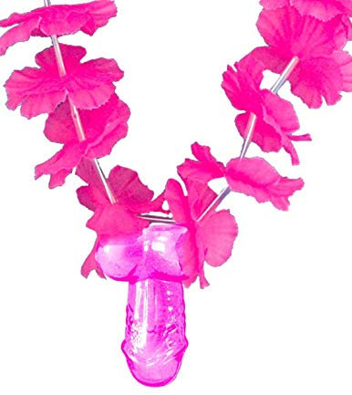 Sud Trading Collier hawaïen Zizi Adulte - Rose - Taille Unique