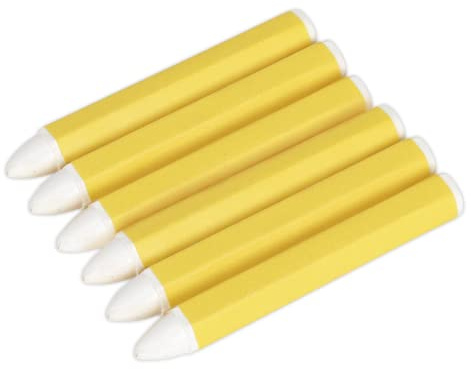 Sealey TST13 Tyre Marking Crayon - White Pack of 6