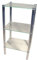 Artemo 280650 Standregal verchromt 3 Glasböden 77x40x30cm