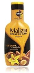 Malizia - Espuma de baño, argán y vainilla, 1000 ml.