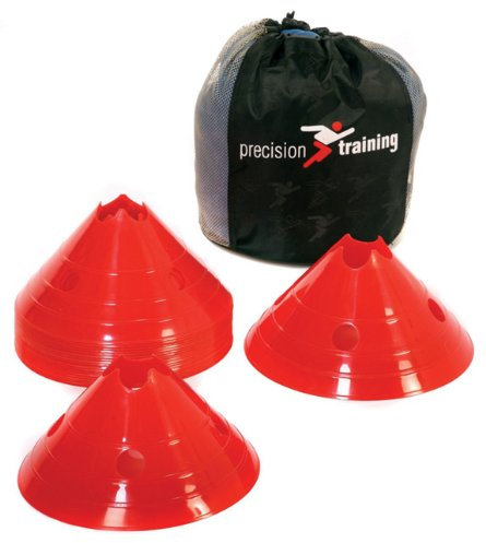 Precision Unisex (Set 20) Precision Giant Saucer Cone Set of 20 , White