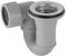 GEBERIT 150.125.00.1 - Sifone per piatto doccia piletta 50 mm senza griglia 40 mm