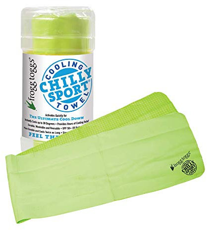 Guntersville Breathables Chilly Sport Towel, Lime Green
