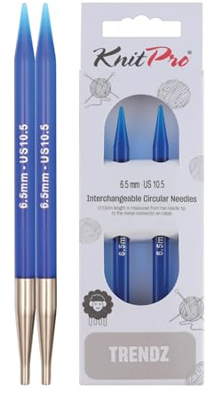 KnitPro Trendz Interchangeable Circular Needles 5 (13cm) | 6.50mm