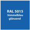Streichlack Streich Lack Farbe 1K * Premium Qualität * 1 Liter (RAL 5015 himmel-blau glänzend)