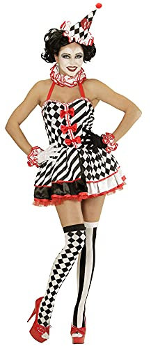 W WIDMANN MILANO Party Fashion - Kostüm Pierrot Girl, Clown, Pantomime, Karneval Verkleidung