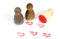 Stemplino® Ministempel - Motiv: Einhorn - 12mm Durchmesser - Holzstempel für Kinder, Bullet Journal, Mädchen