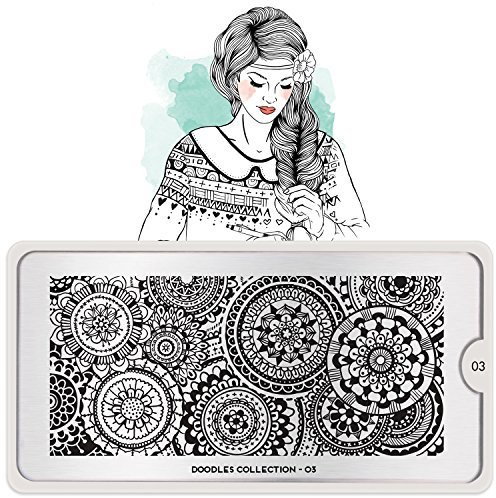 Moyou Stamping Schablone - Doodle 03