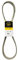 MAXPOWER Keilriemen 347549, Kevlar verstärkt, 1/2 x 106 - 4L1060 - Aussenlänge L(a) 2670 mm.