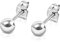Ohrringe Stecker Silber 925 - Echte Silber Ohrringe Herren - Ohrpiercing Silber 925 - Ohrringe Silber Rund - Ohrringe Herren Silber 925 - Ohrringe Silber Herren - Damen Silber Ohrringe 925
