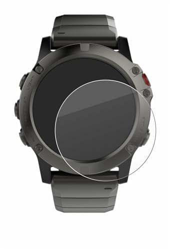 brotect Protection Écran Verre pour Garmin Fenix 5X (51 mm) Film Protecteur Vitre 9H [Anti-Rayures, Transparent]