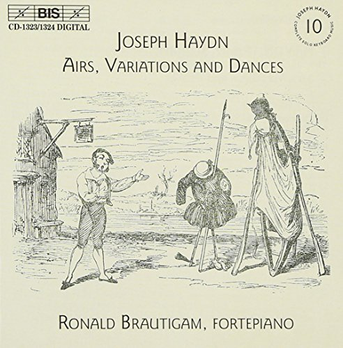 Haydn: Complete Solo Keyboard Music, Vol 10 - Airs, Variations and Dances /Brautigam