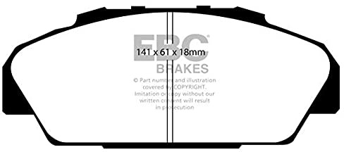 DP831 Bremsbeläge ULTIMAX2 EBC Brakes für Honda Accord